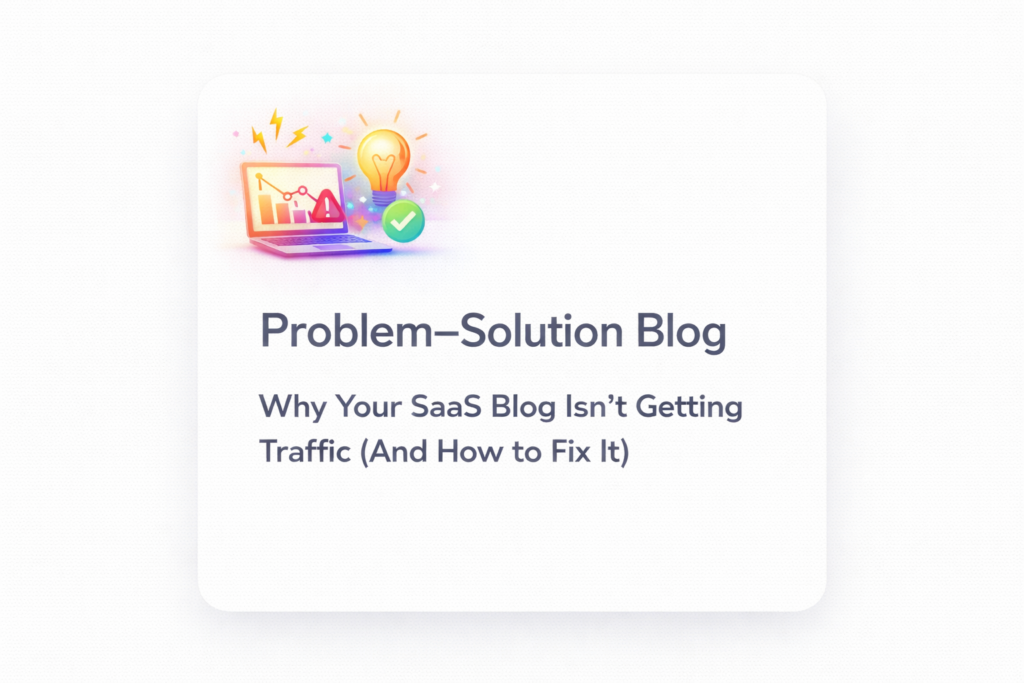 Problem-Solution Blog