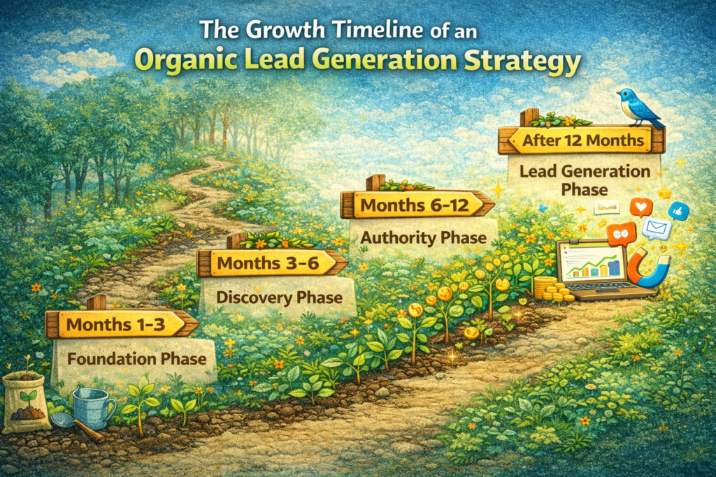 Growth Stages of Organic Lead Generation