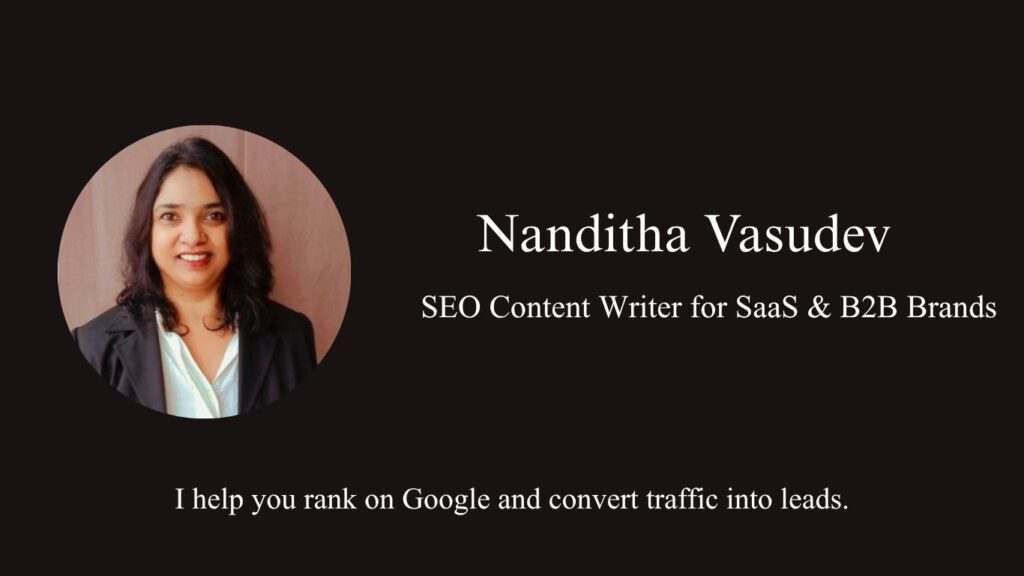 nanditha vasudev
