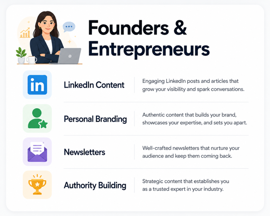 Founders & Entrepreneurs