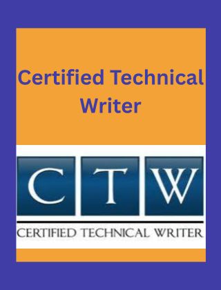 certified technical writer
